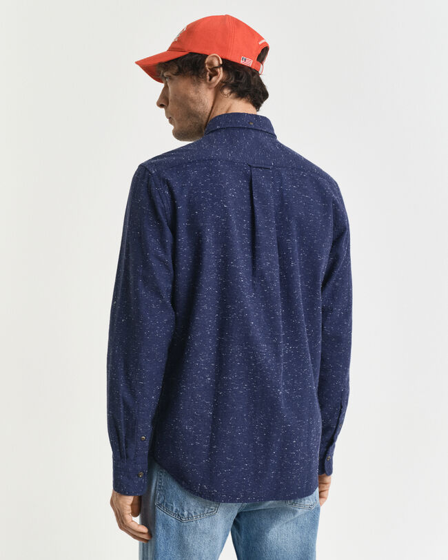 Regular Fit Nepps Flannel Shirt