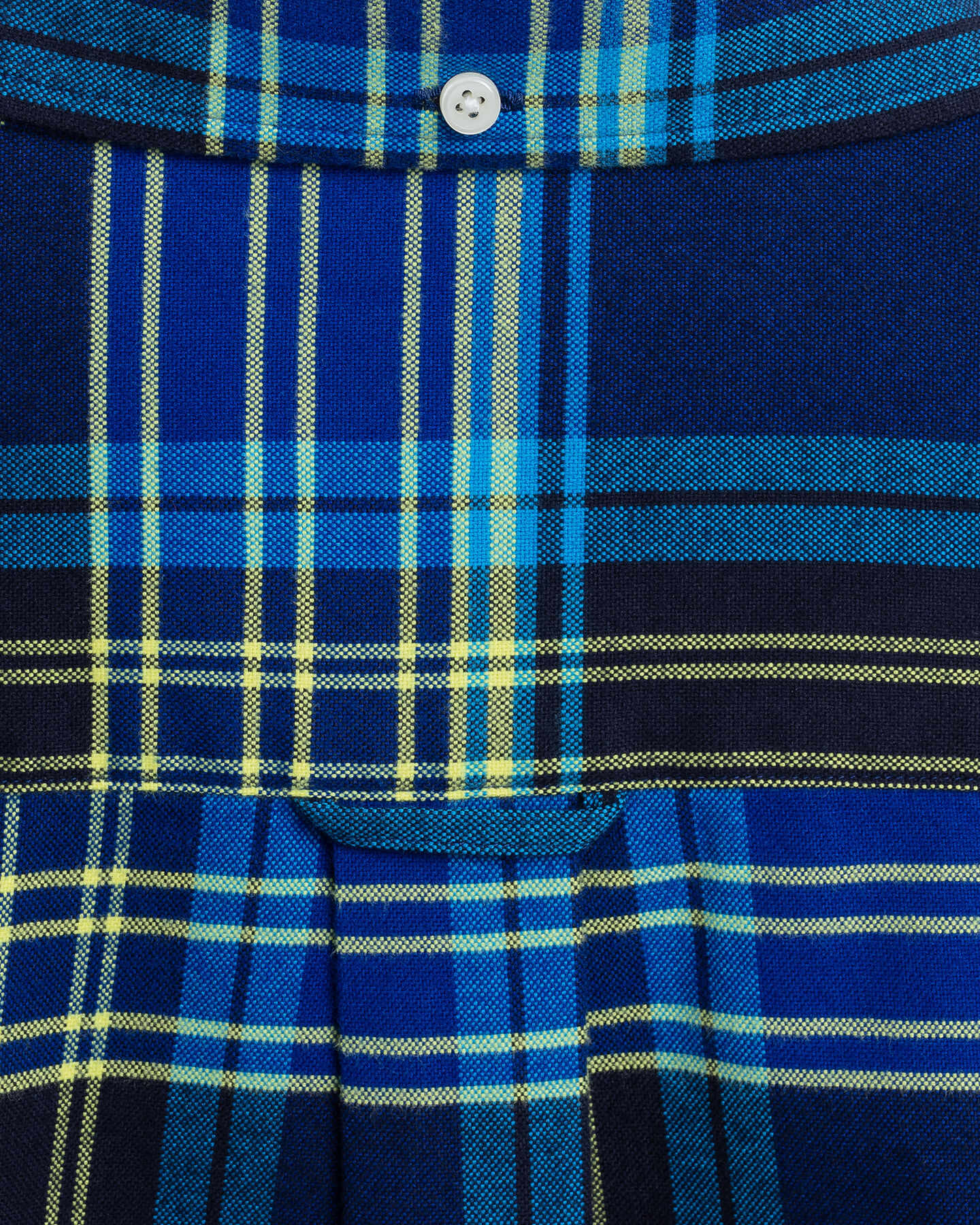 Regular Fit Brushed Bright Plaid Oxford Shirt