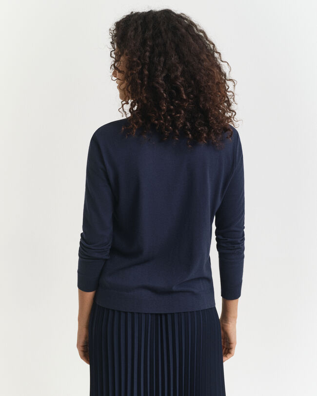 Seamless Buttoned Long Sleeve Polo Shirt