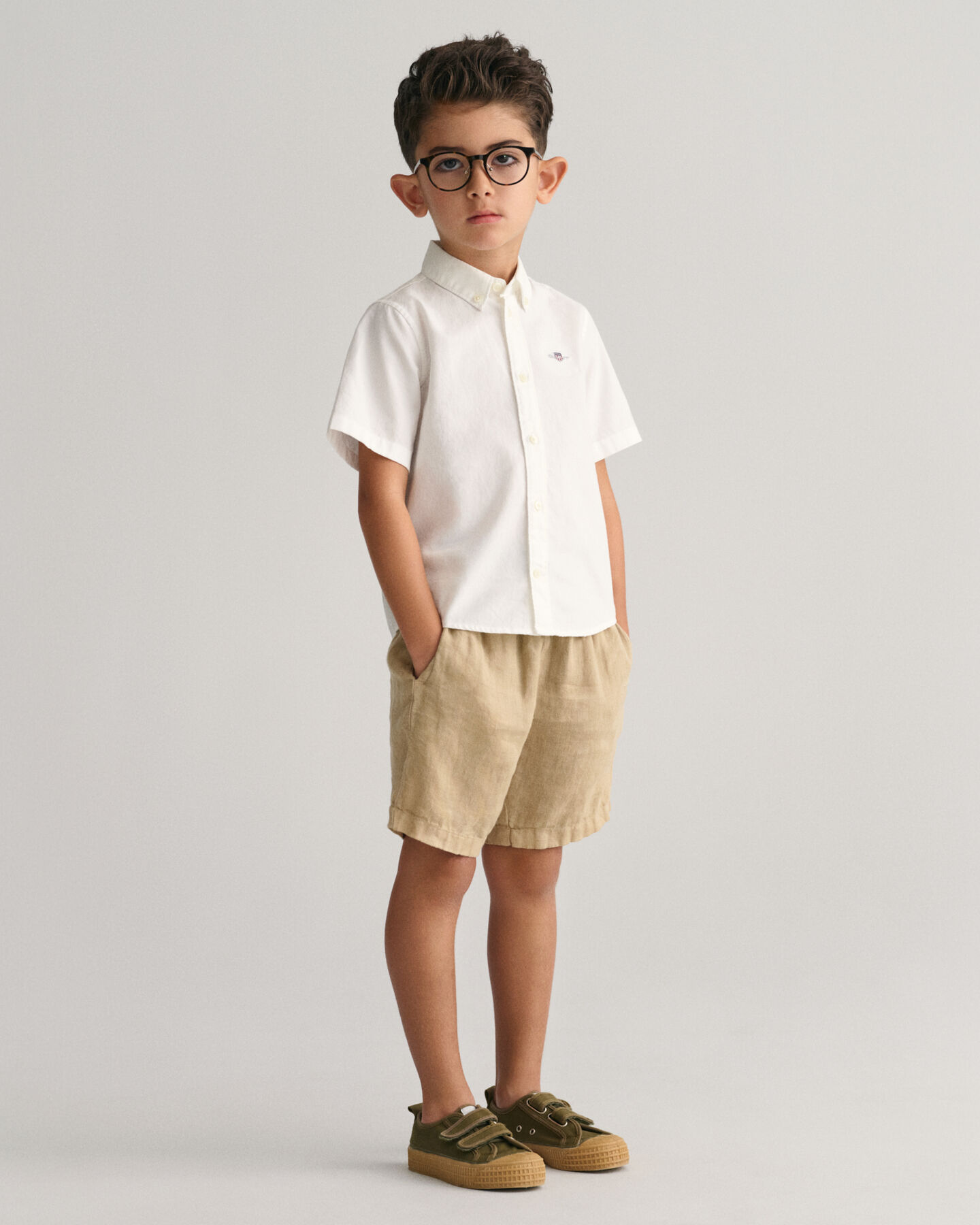 Kids Linen Shorts