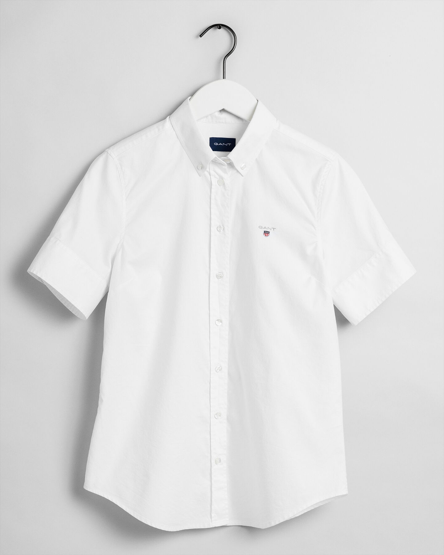 Short Sleeve Stretch Oxford Shirt