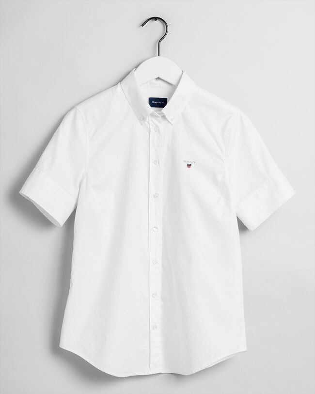 Short Sleeve Stretch Oxford Shirt