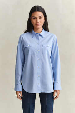 Cotton French Cuff Shirt — MISTY LAVENDER 5