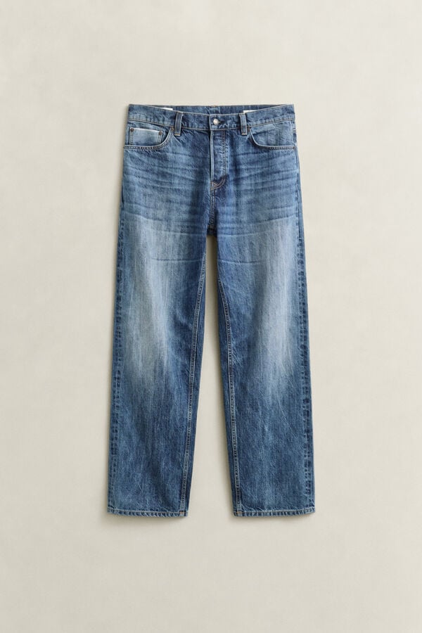 Archive Wash Jeans — DARK BLUE BROKEN IN