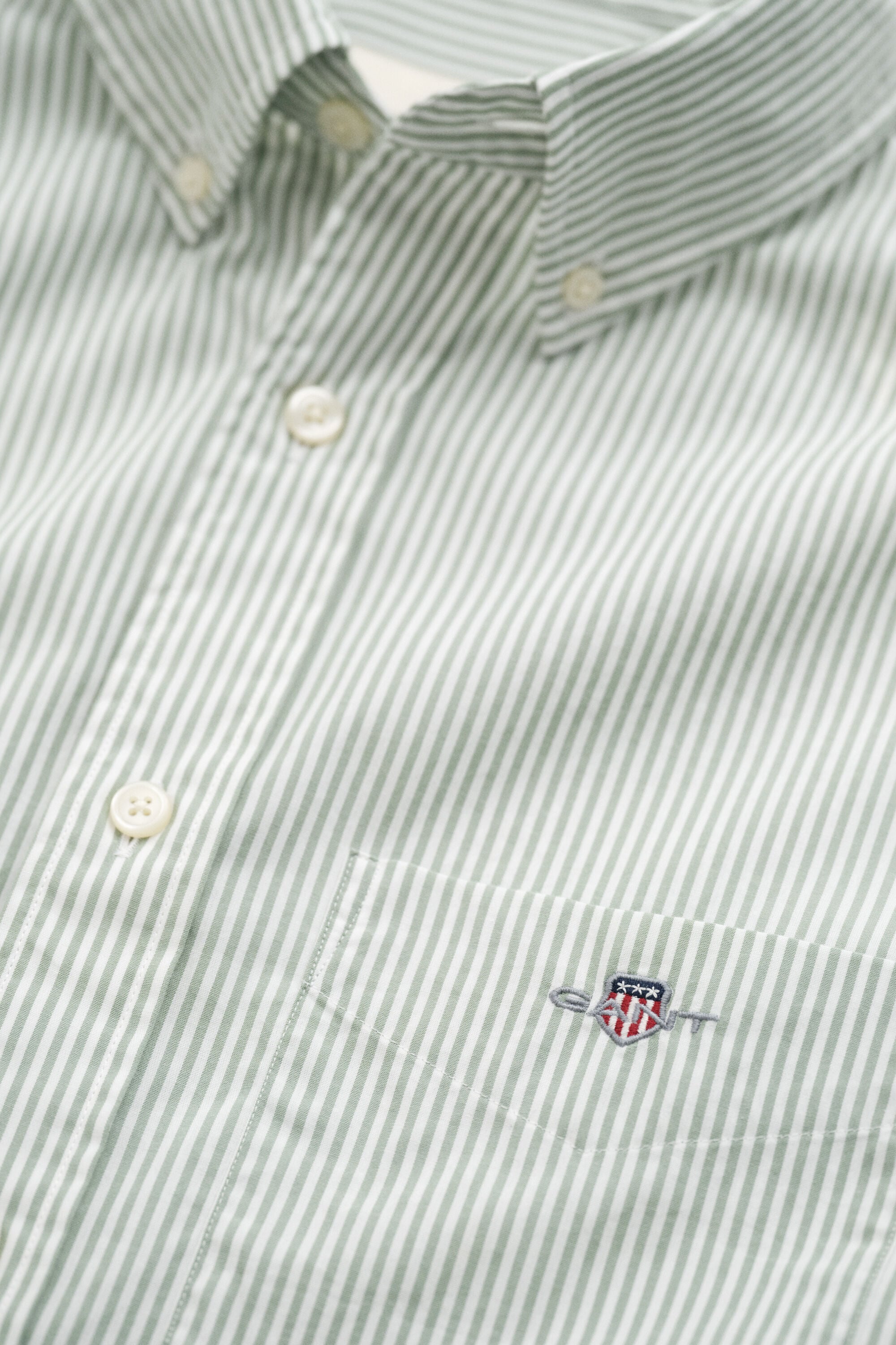 Banker Stripe Classic Poplin Shirt