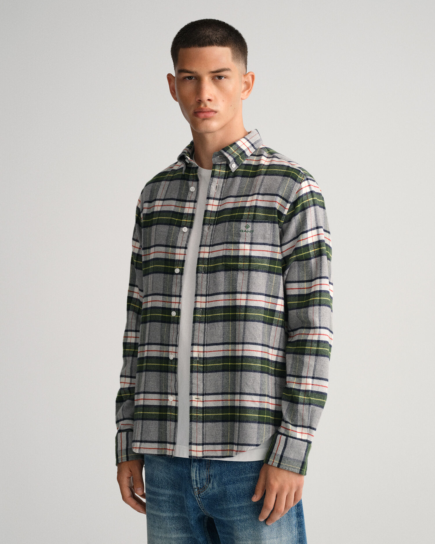 OVY Heavy Flannel Check Shirts-