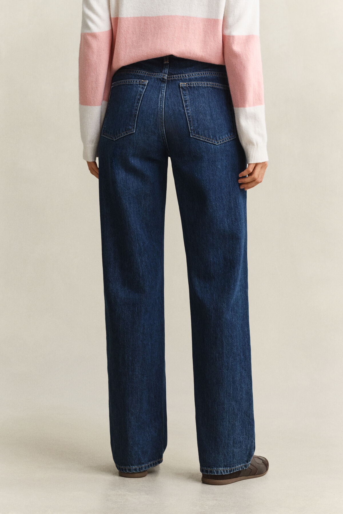 Relaxed Jeans — DARK BLUE WORN IN