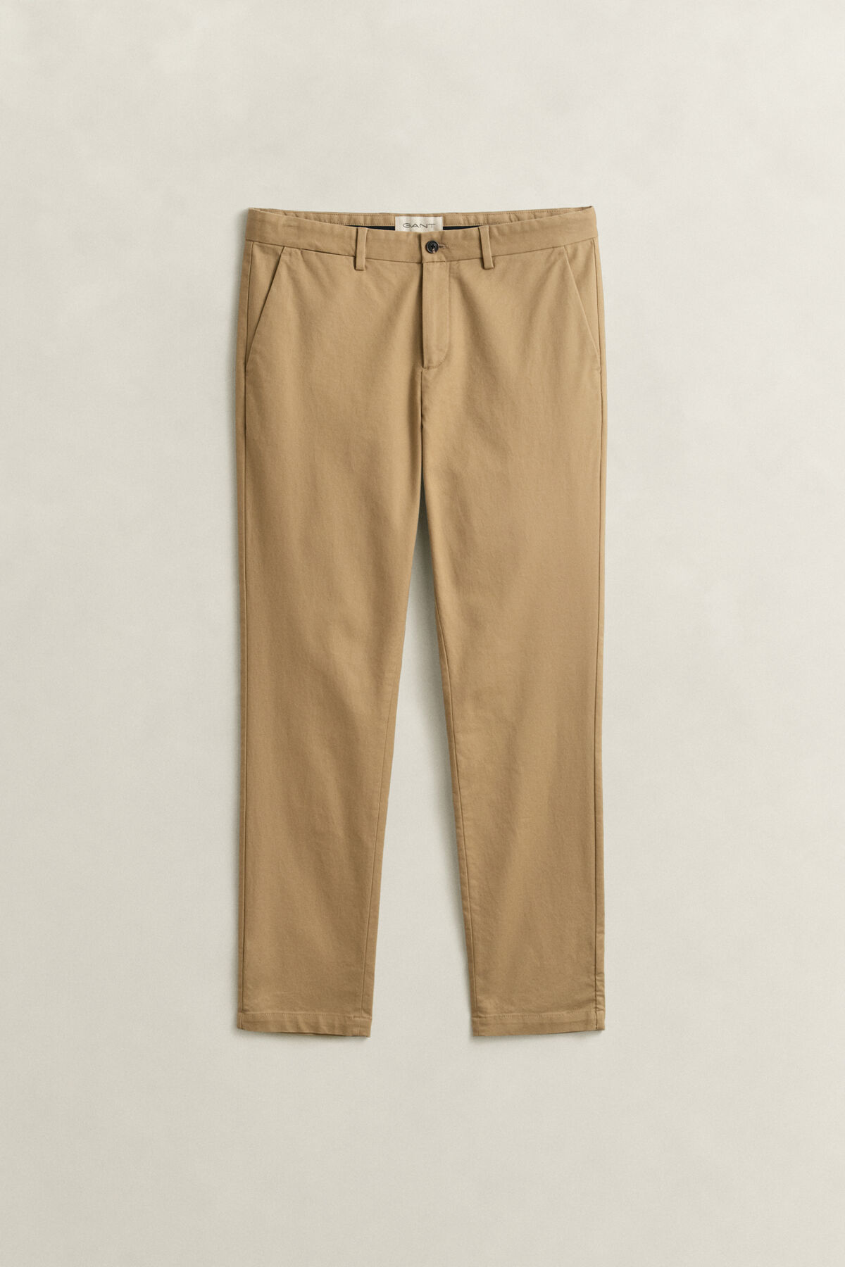 Slim Smart Chinos — DARK KHAKI