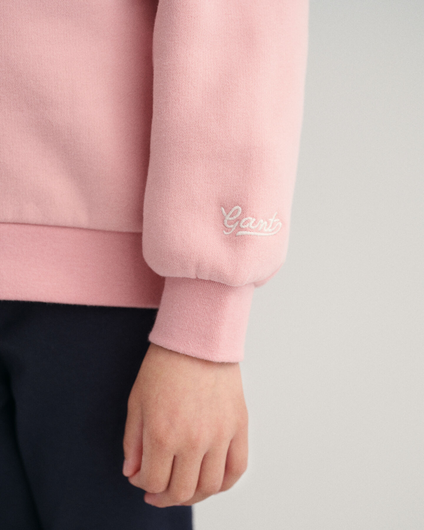 Girls G Squirrel Crew Neck Sweater