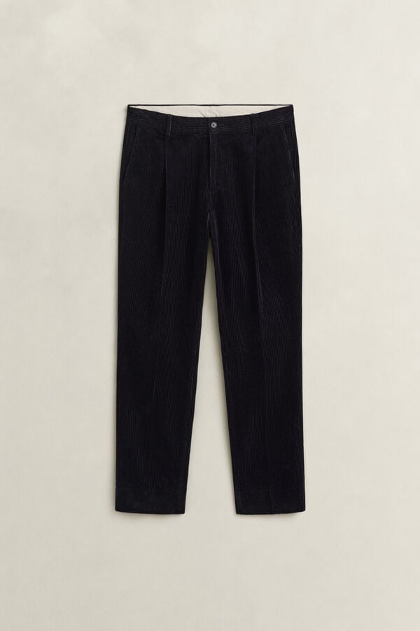 Corduroy Suit Pants — EVENING BLUE