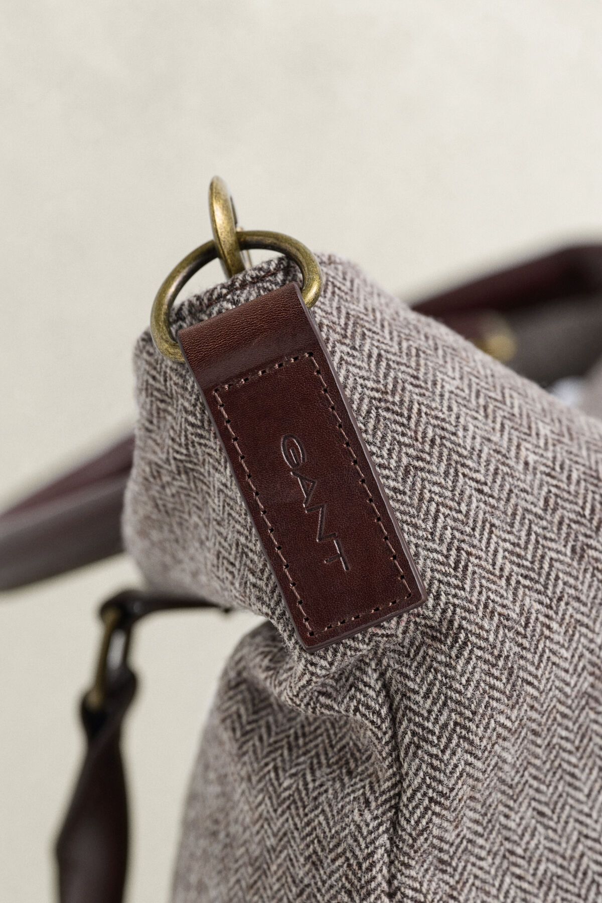 Wool Tote Bag — MIST TAUPE