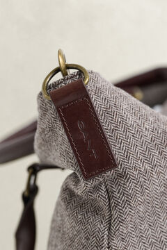 Wool Tote Bag — MIST TAUPE 2