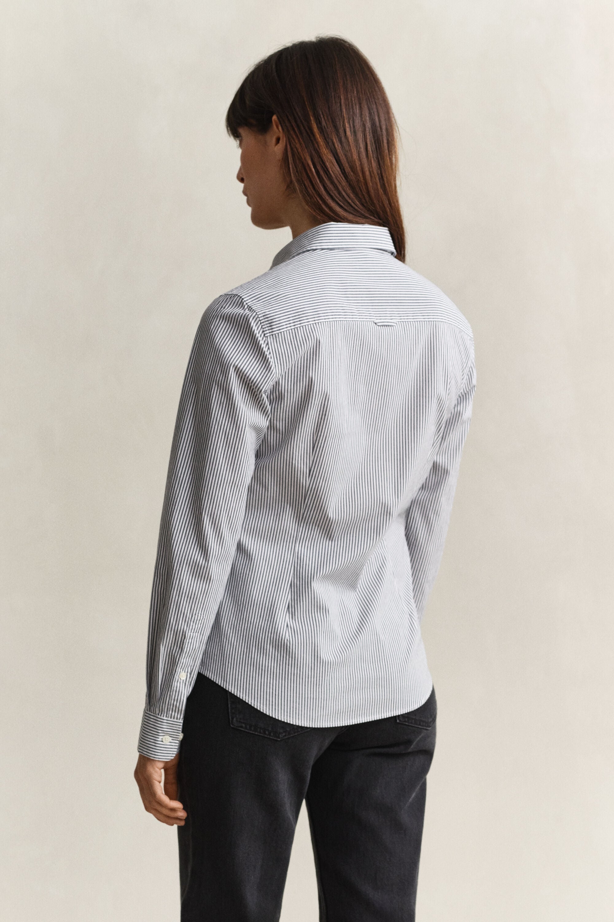 Striped Poplin Shirt