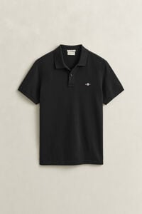 Slim Fit Shield Piqu&eacute; Polo Shirt