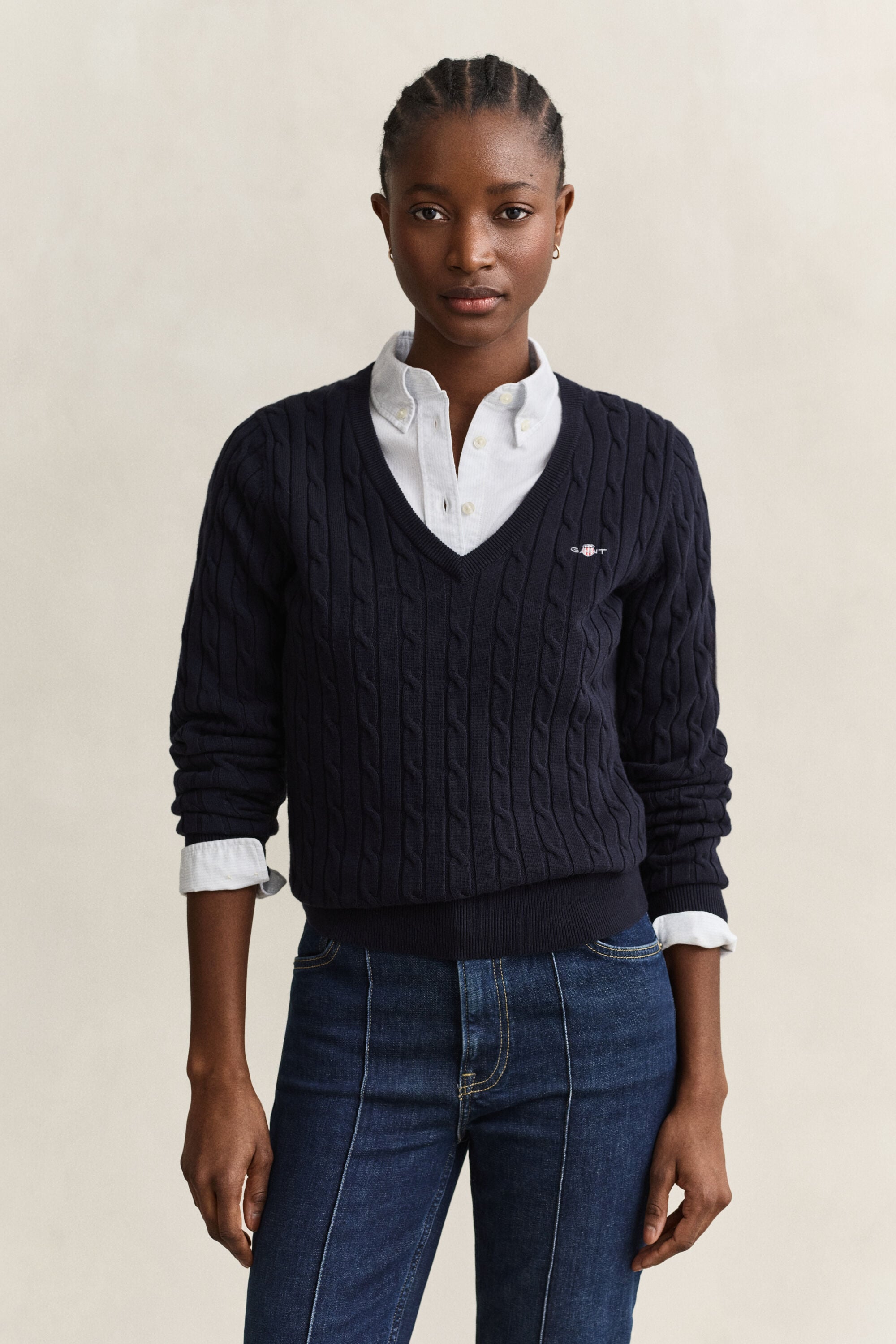 Classic Cable Knit Sweater