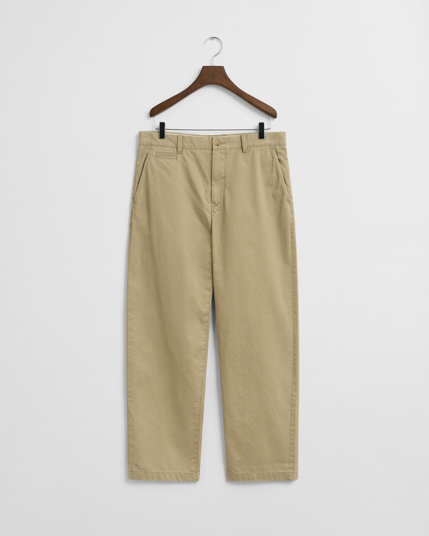 Relaxed Fit Cotton Twill Chinos