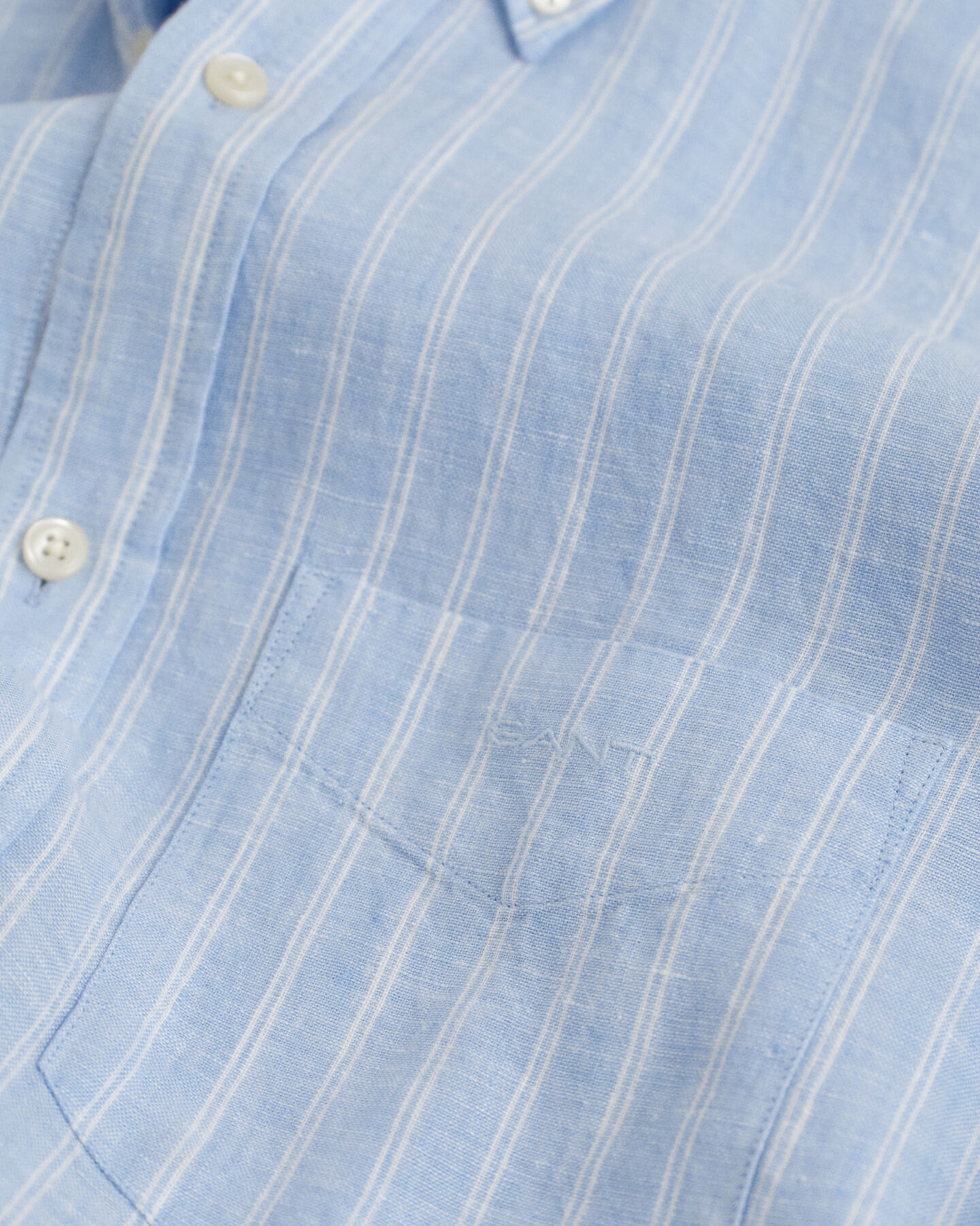 Regular Fit Striped Linen Shirt