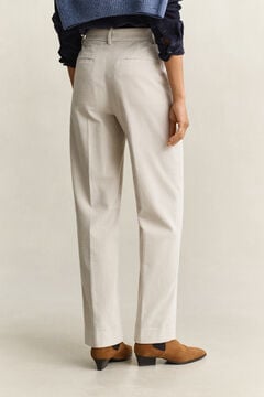 Tailored Corduroy Pants — CLAY BEIGE 2