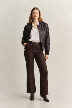 Back Fold Detail Shirt — EGGSHELL 6