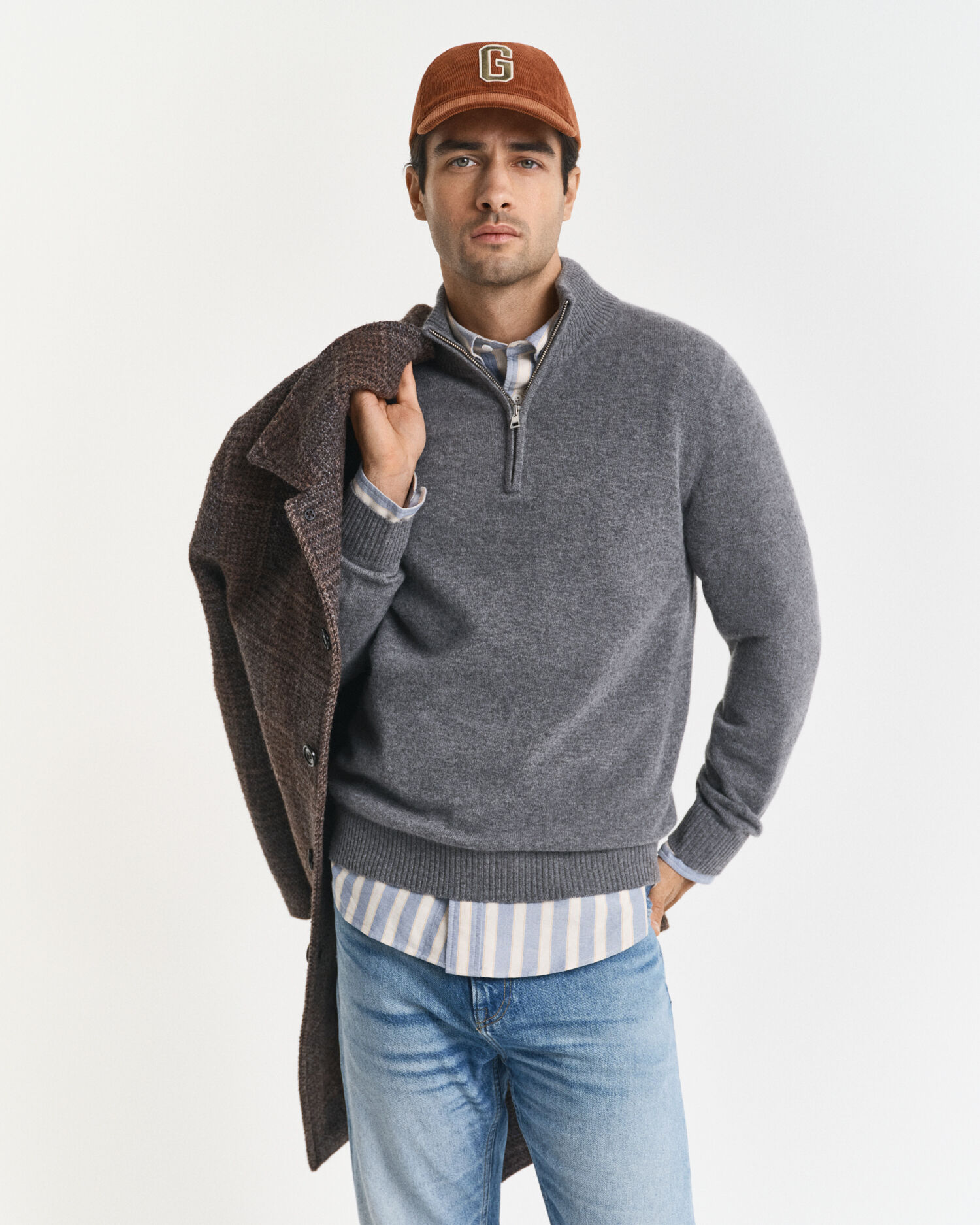 Cashmere Half-Zip Sweater - GANT
