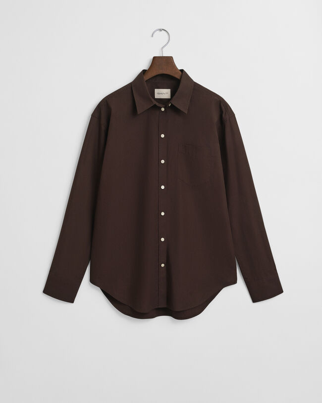 Relaxed Fit Classic Poplin Shirt