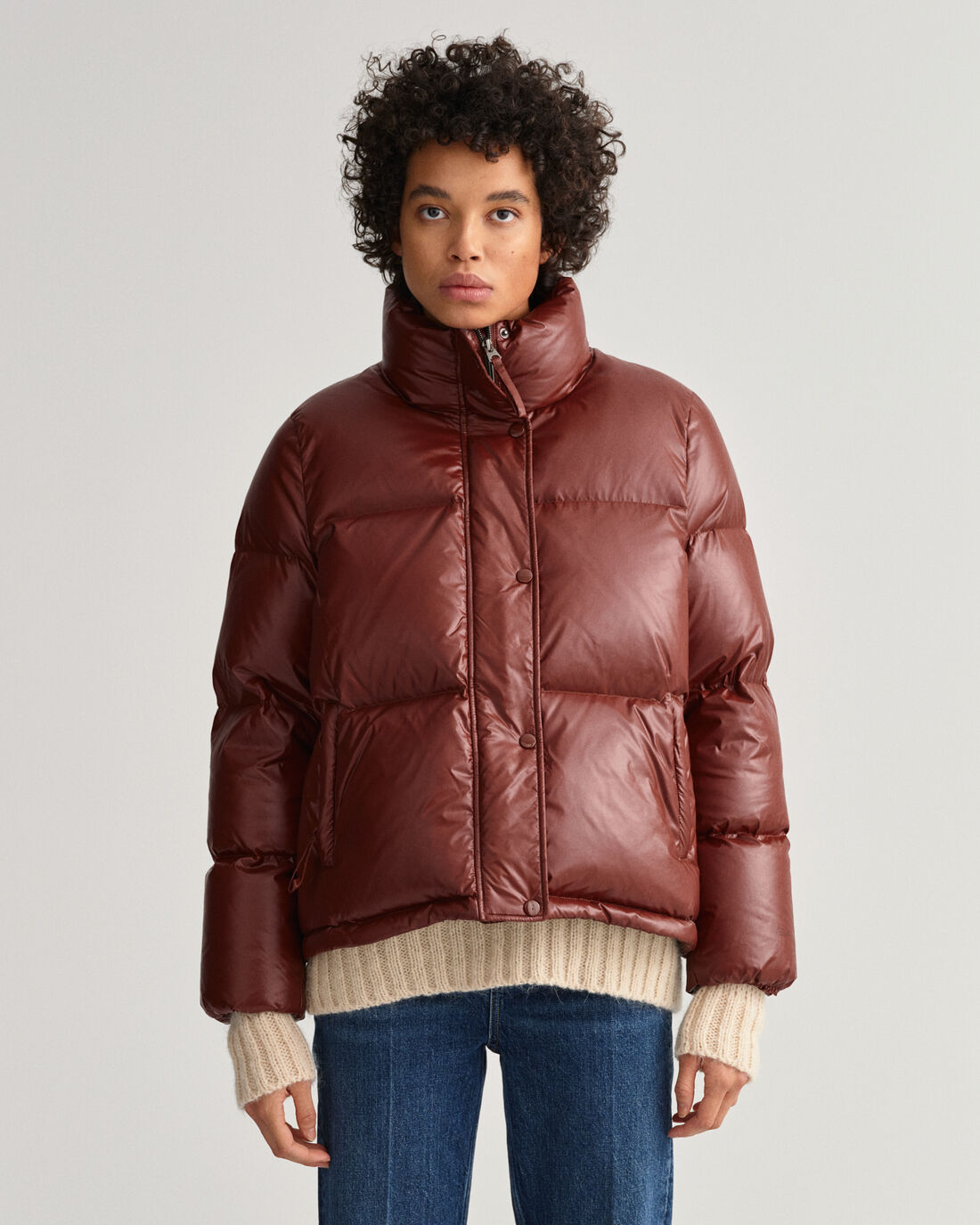 Cropped Down Jacket