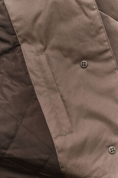 Waxed Car Coat — FADED TAUPE 3
