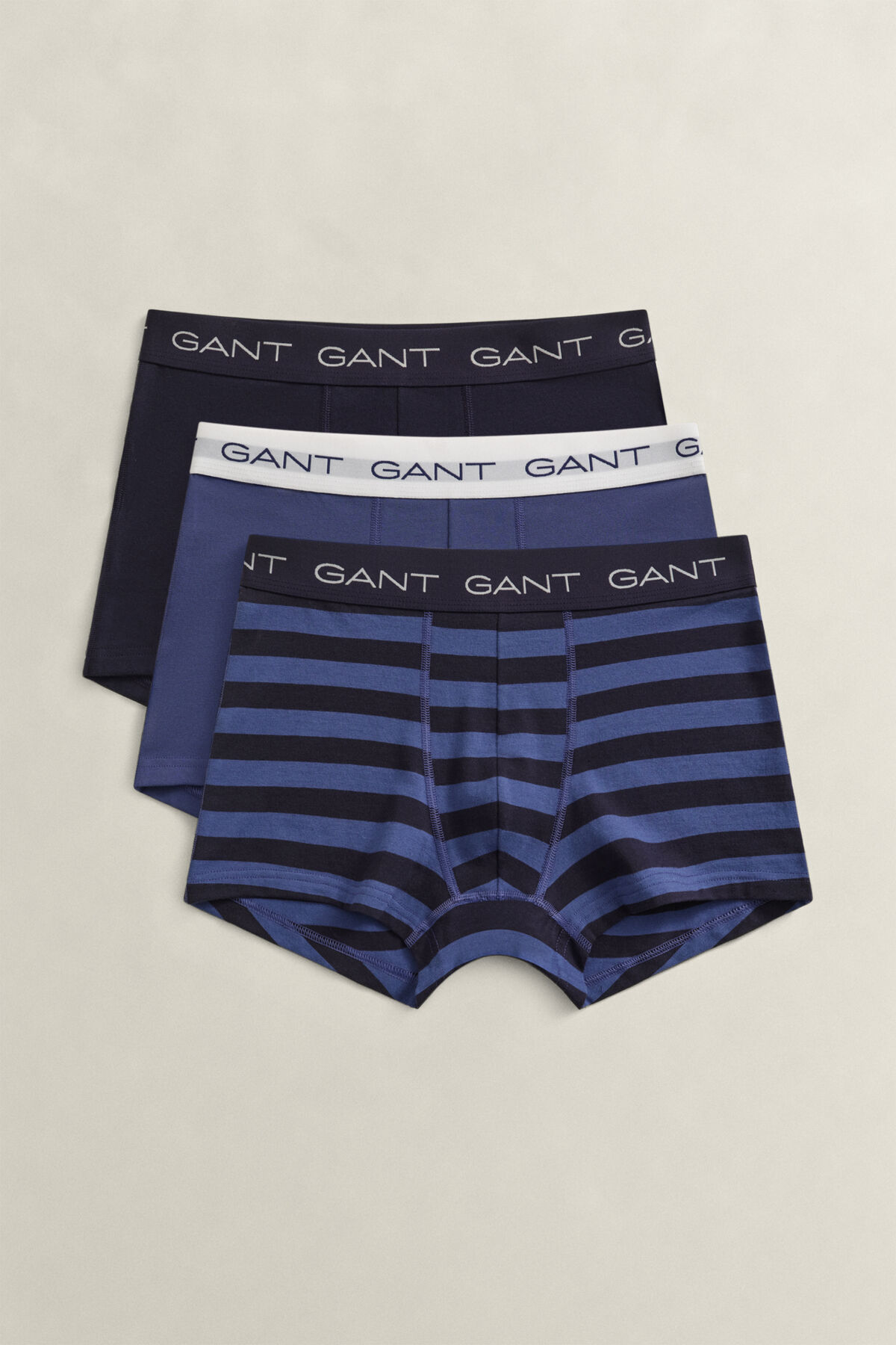 3-Pack Striped Trunks Gift Box — VINTAGE BLUE