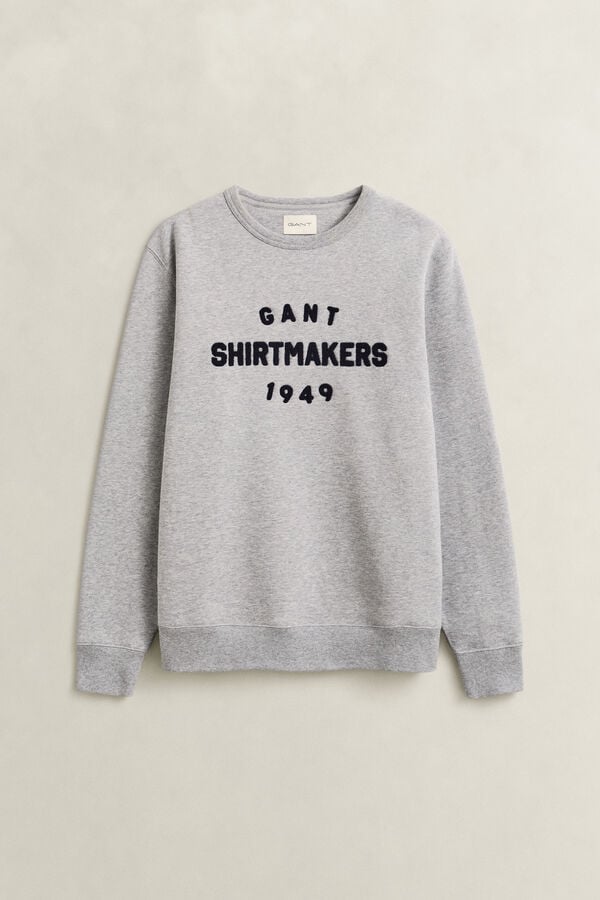 Graphic Sweatshirt — GREY MELANGE