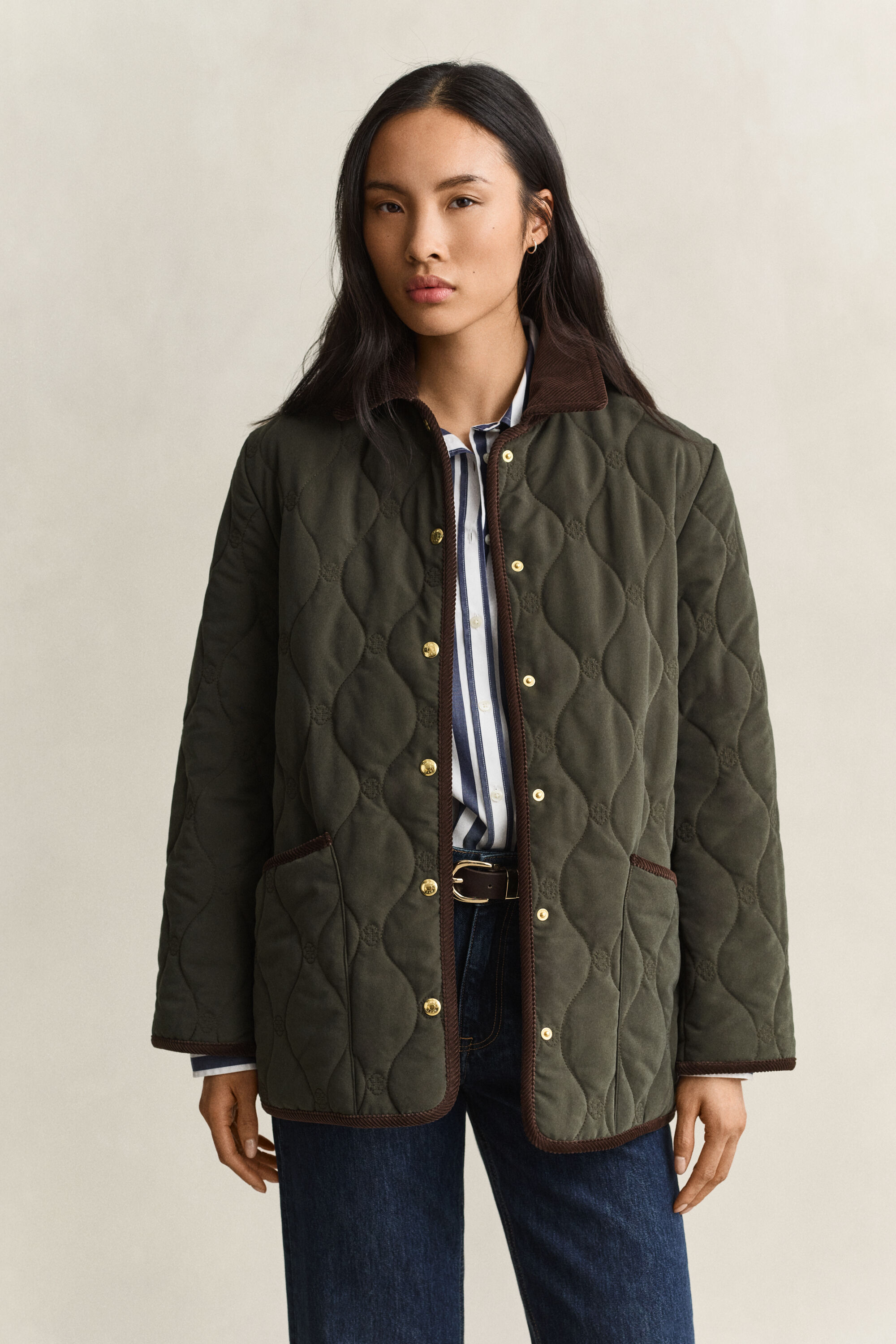 Monogram Quilted Jacket