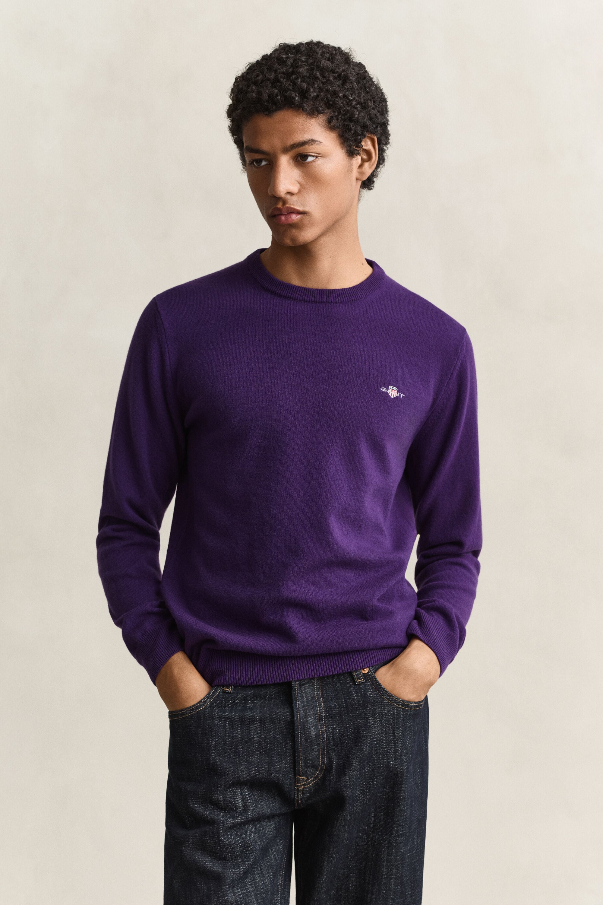 Lambswool Crew Neck Sweater