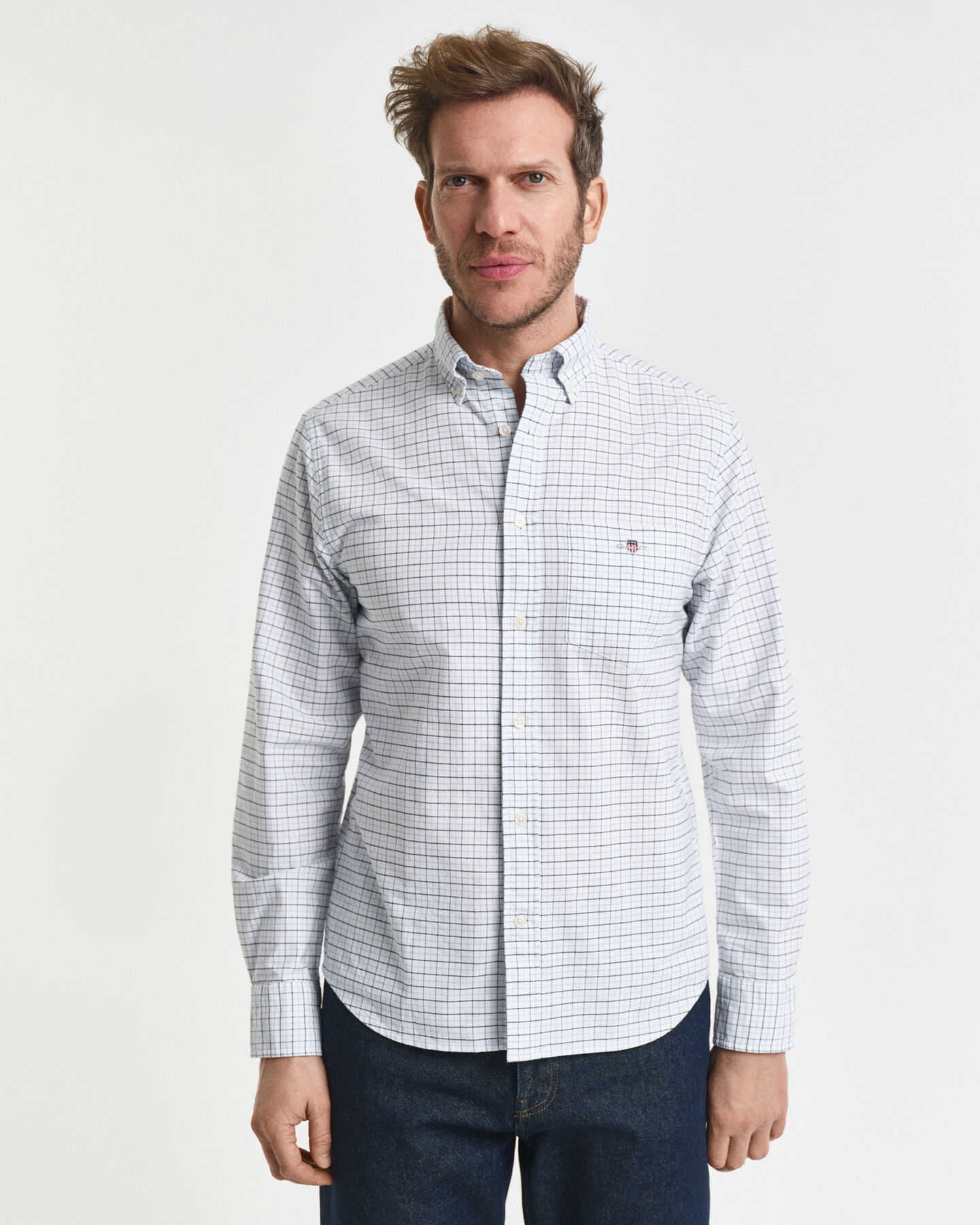 Regular Fit Tattersall Classic Oxford Shirt