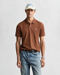 Regular Fit Shield Piqué Polo Shirt