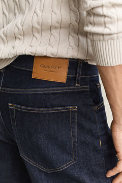 Regular Jeans — DARK BLUE BROKEN IN 3