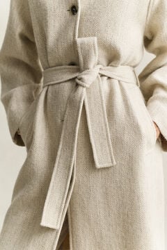 Balmacaan Coat — SOFT OAT 8