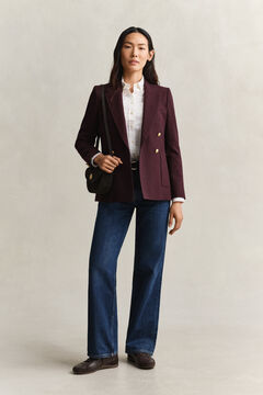 Classic Club Blazer — DARKENED WINE 10