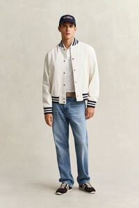 Slim Fit Shield Piqu&eacute; Polo Shirt