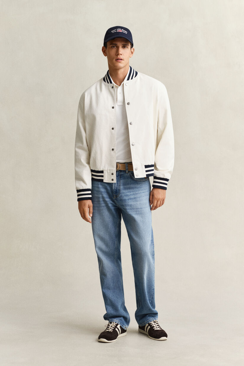 Slim Fit Shield Piqu&eacute; Polo Shirt