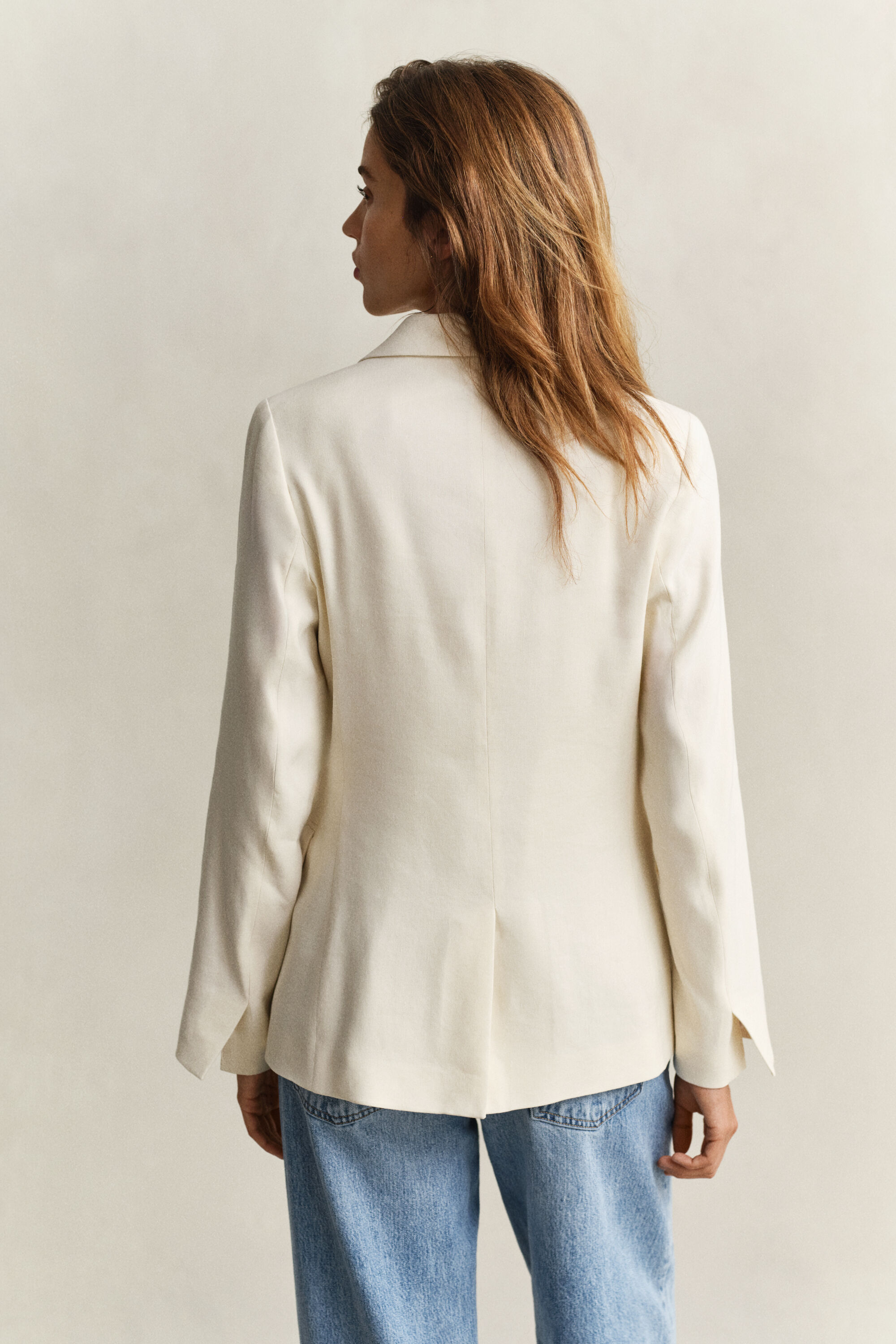 Linen Stretch Blazer