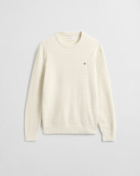 Mini Cable Knit Crew Neck Sweater