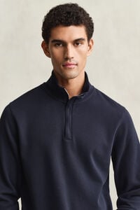 Sacker Rib Half-Zip Sweatshirt