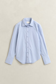 Striped Yoke Detail Shirt — MISTY LAVENDER 1