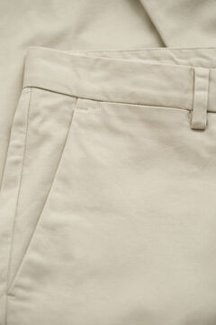 Slim Smart Chinos — CLAY BEIGE 1