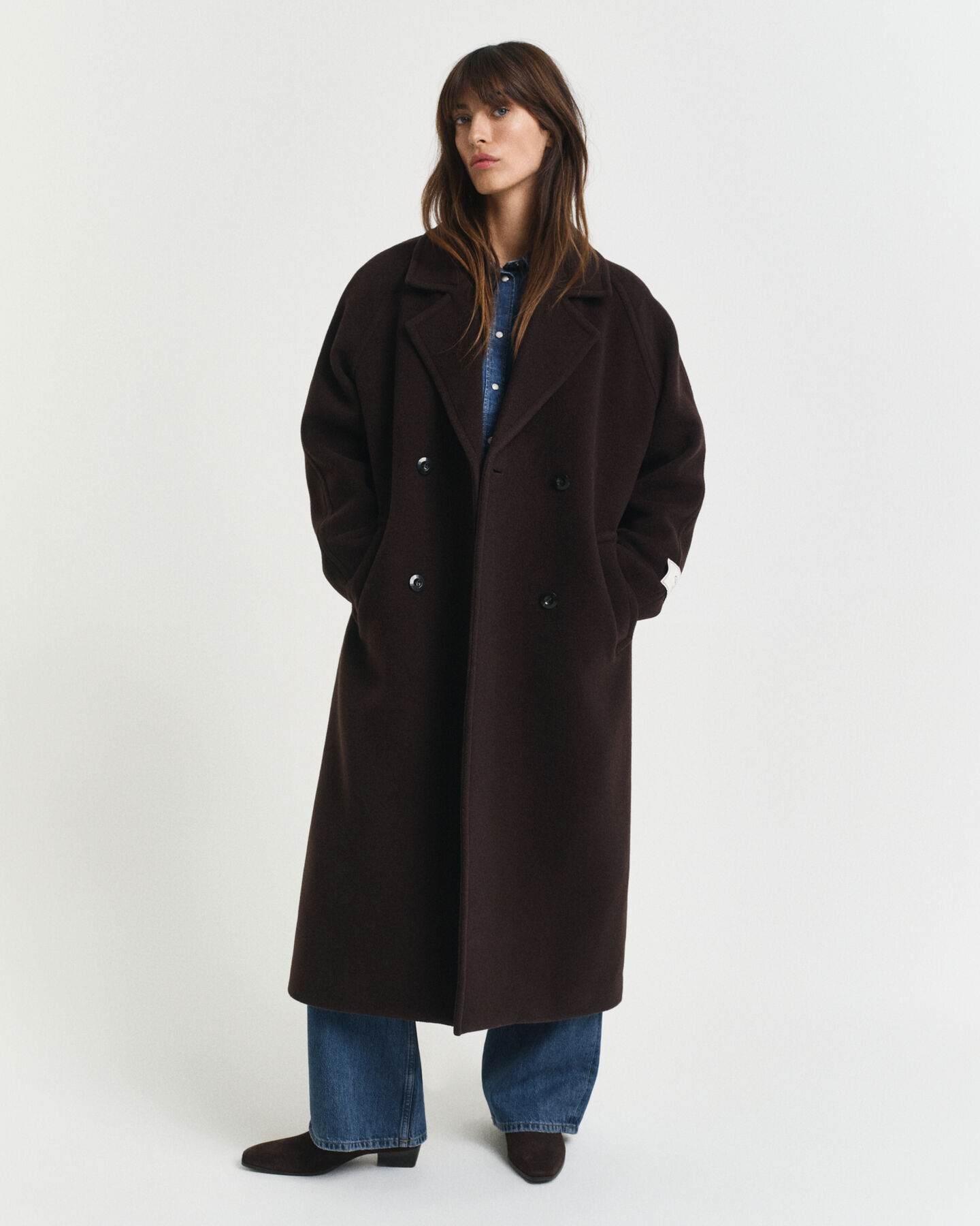 Wool Blend Overcoat
