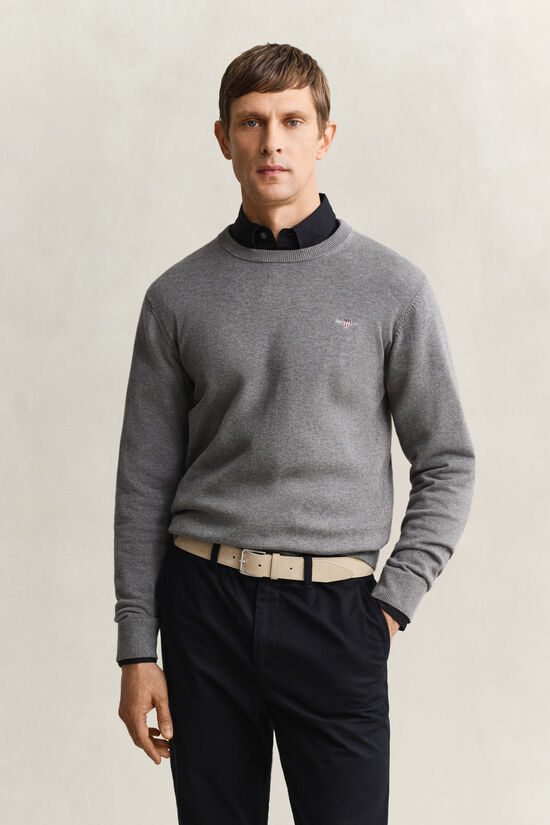 Cotton Crew Neck Sweater