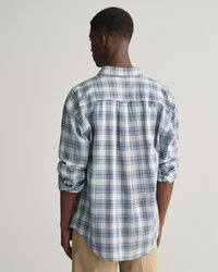 Relaxed Fit Textured Checked Shirt