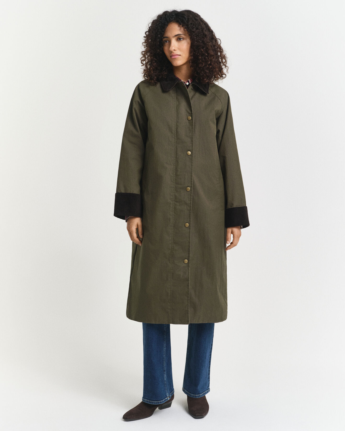 Waxed Cotton Car Coat