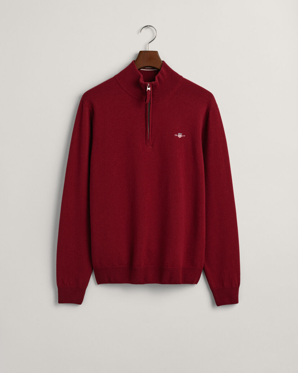 Superfine Lambswool Half-Zip Sweater - GANT