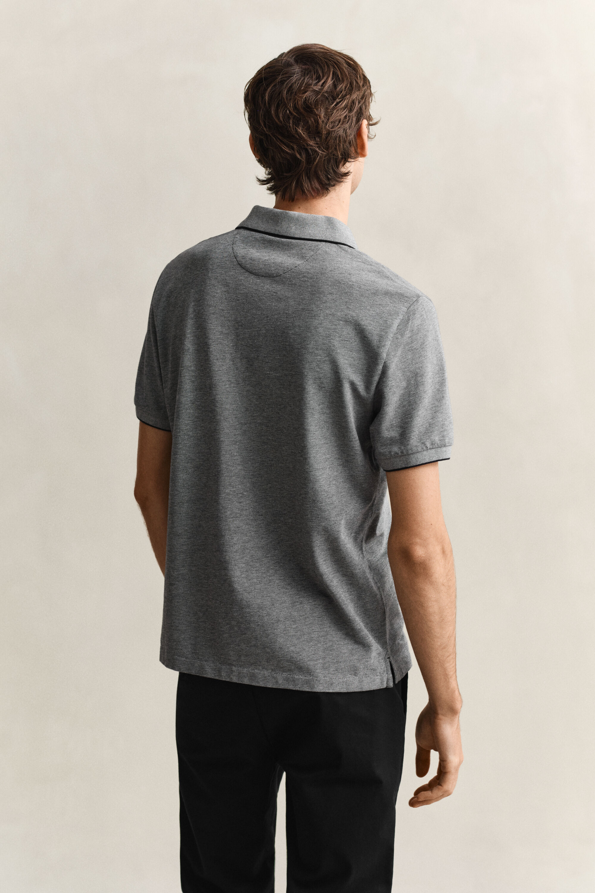 Two-Toned Polo Shirt