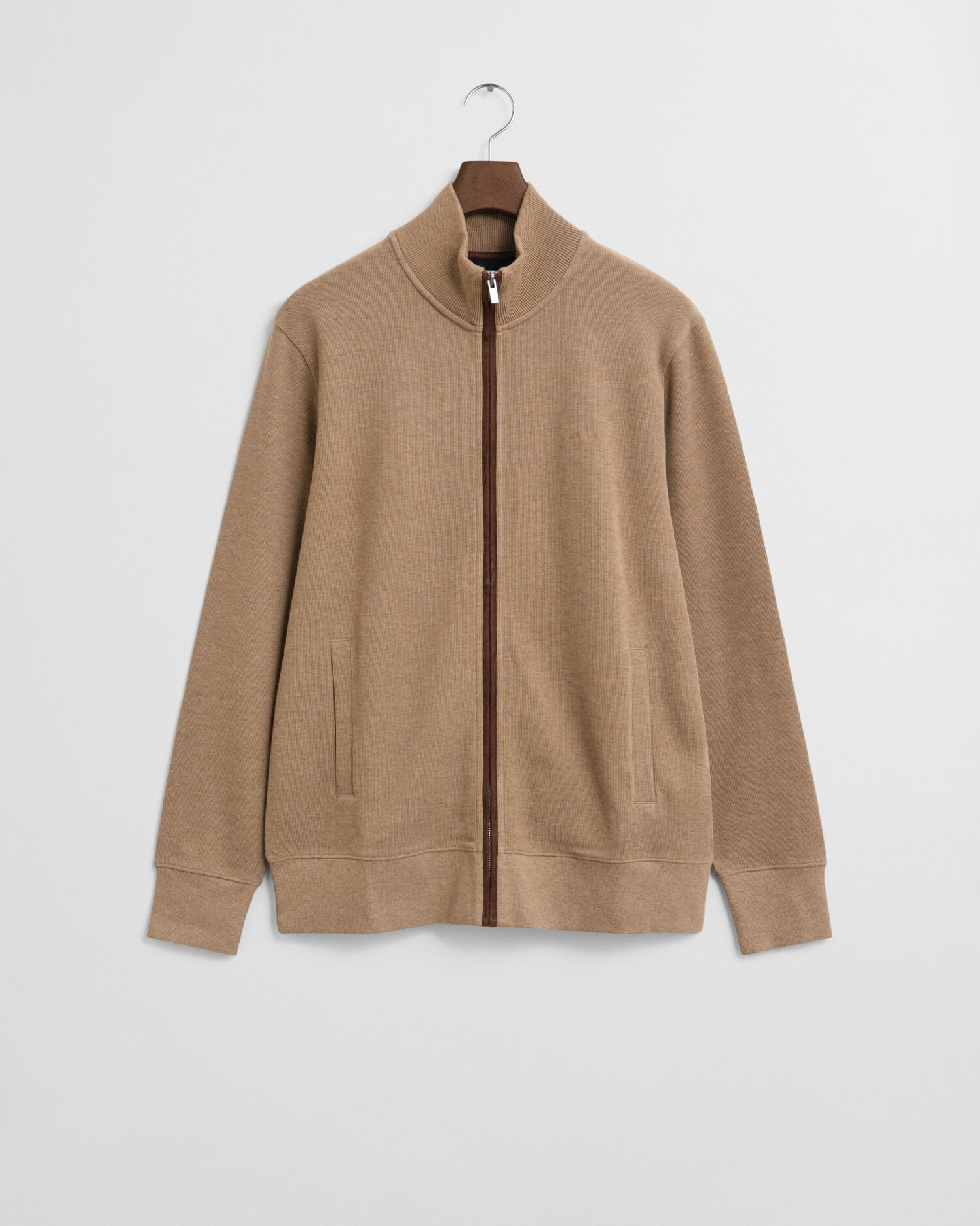 Sacker Rib Zip Cardigan - GANT